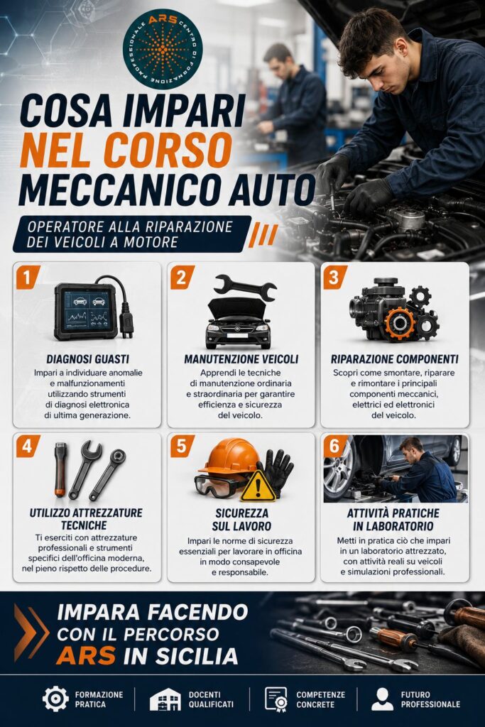  corso meccanico auto cosa si impara